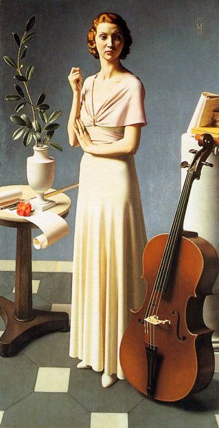 Frampton, Meredith - Portrait of a Young Woman 1935 (end. Frampton, 