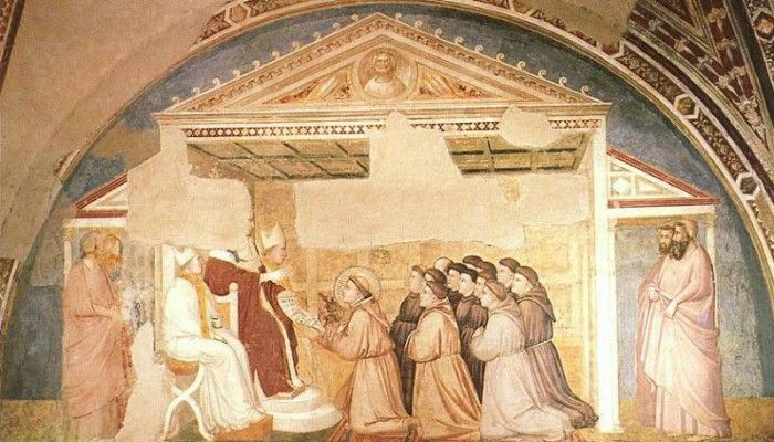 Giotto   Life of Saint Francis   [05]   Confirmation of the Rule.   