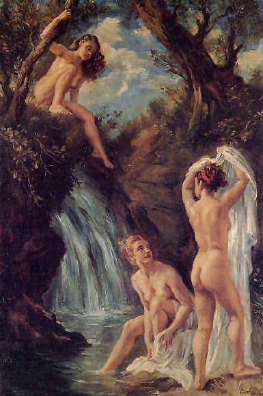 el bano de las ninfas.  Apperley  
