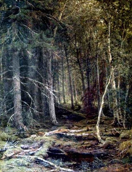 Shishkin Ivan Forest c.1860. ,  