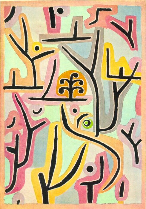 Klee Park nara L(ucerne), 1938, 100x70 cm, Klee-Stiftung, Be. , 