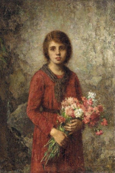 Harlamoff Alexej Artist-s daughter. ,  Alexeivich