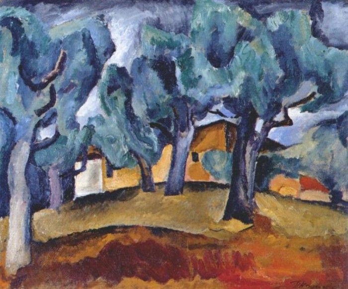 konchalovsky landscape 1912. , 