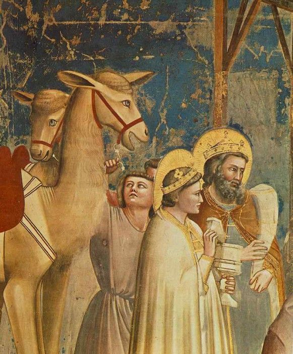 Giotto Scenes from the Life of Christ. 02. Adoration of the .   