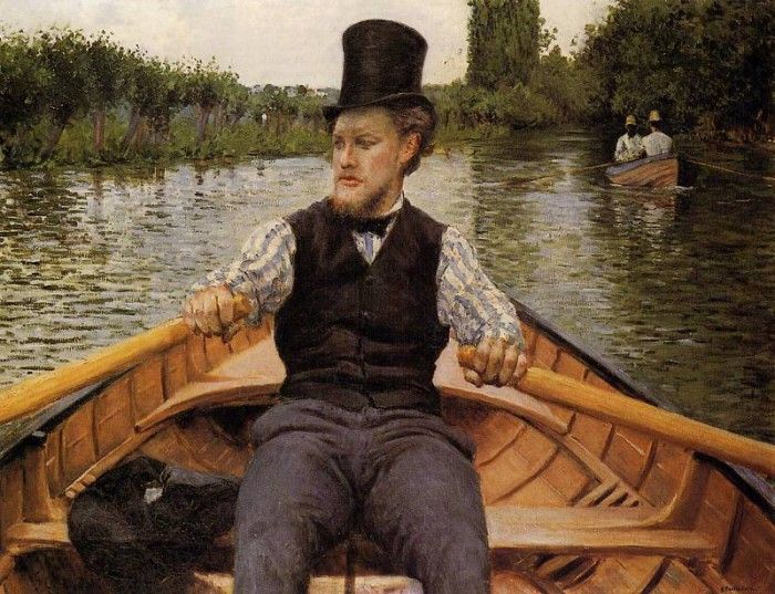 Caillebotte Gustave Boating Party. , 