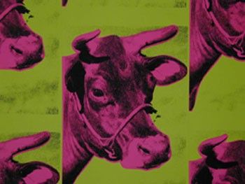 Andy Warhol Cow wallpaper sm. , 