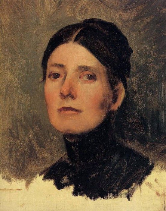 Duveneck Frank Portrait of Elizabeth Boott. Duveneck, 