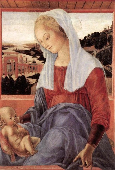 FRANCESCO DI GIORGIO MARTINI Madonna And Child 1472.    