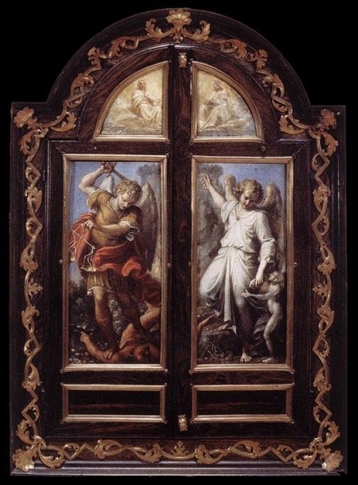 Carracci Annibale Triptych2. , 