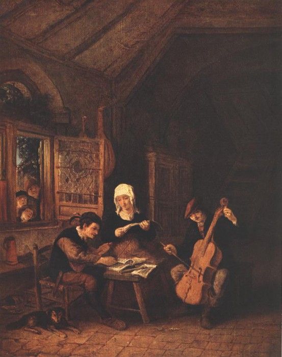 OSTADE Adriaen Jansz van Village Musicians. ,  