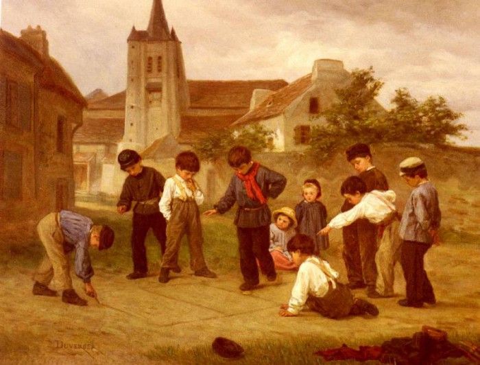 Duverger Theophile Emmanuel Hopscotch. , -