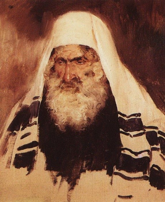 Голова старого еврея. 1895. Поленов, Василий Дмитриевич (1844-1927)