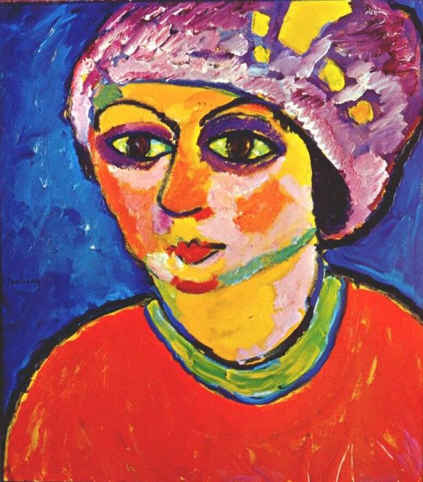 jawlensky the violet turban 1911. , 