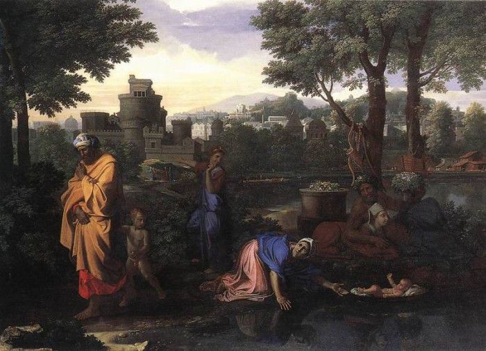 Poussin The Exposition of Moses. , 
