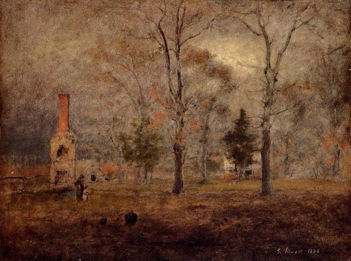 Inness George Gray Day Goochland Virgnia. , 