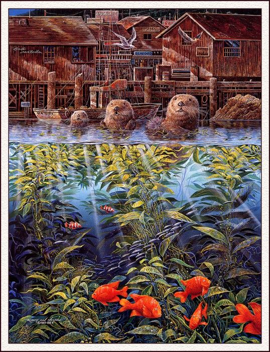 bs-RobertLynNelson-TheirGentleWays(CaliforniaSeaOtters). ,  