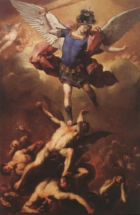 GIORDANO Luca The Fall Of The Rebel Angels. , 
