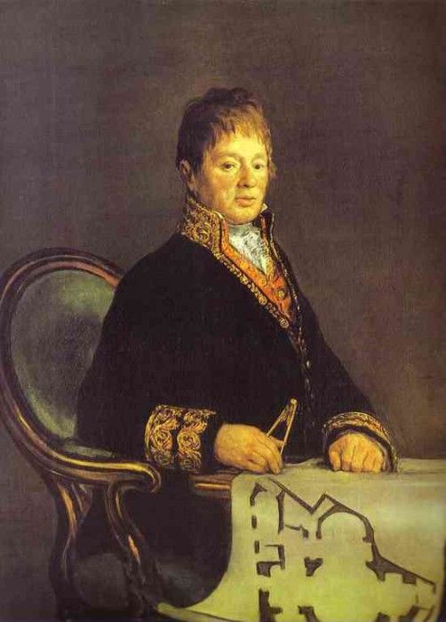 Francisco de Goya - Portrait of Juan Antonio Cuervo.   ,  