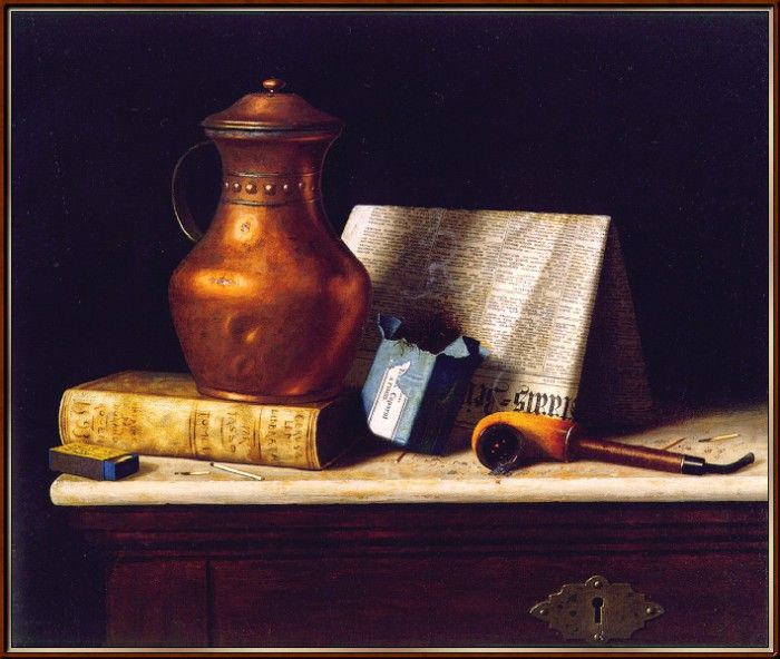 Harnett Still-Life-with-Copper-Jug-sj. ,  