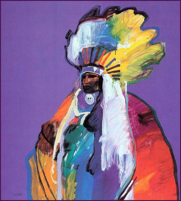 lrsNietoJohn-ChiefRainintheFace. ,  Santana