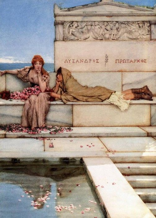 Alma Tadema Xanthe and Phaon. - 