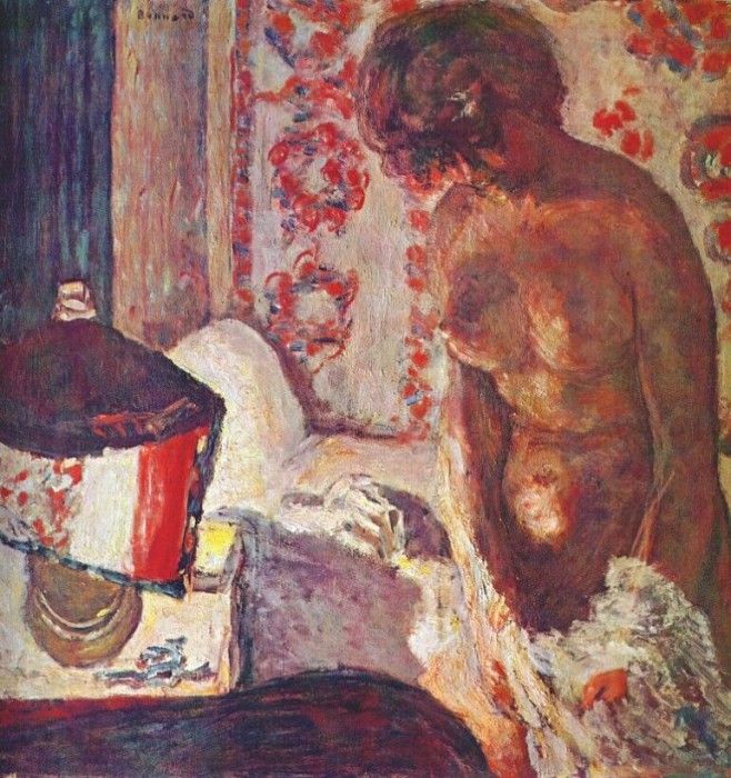 bonnard nude in lamplight 1910 11.  