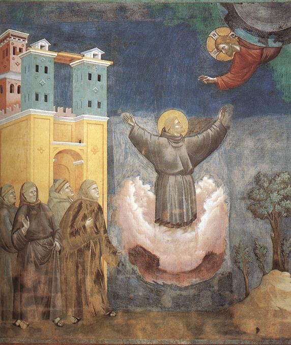 Giotto   Legend of St Francis   [12]   Ecstasy of St Francis.   