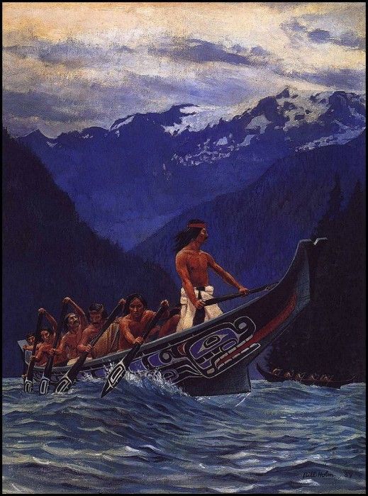 lrsHolmBill-KwakiutlCanoes. , 