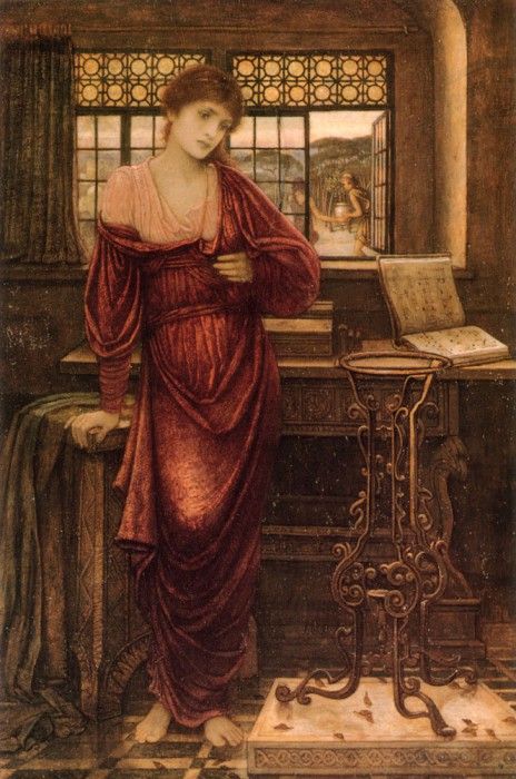 Isabella and the Pot of Basil. Strudwick,  Melhuish