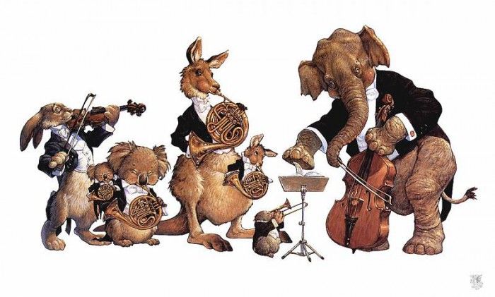 ma Gustafson Animal Orchestra Untitled2. , 