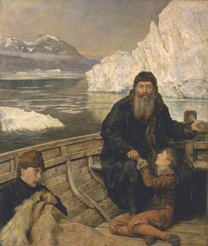 Last voyage of Henry Hudson. Кольер, Джон