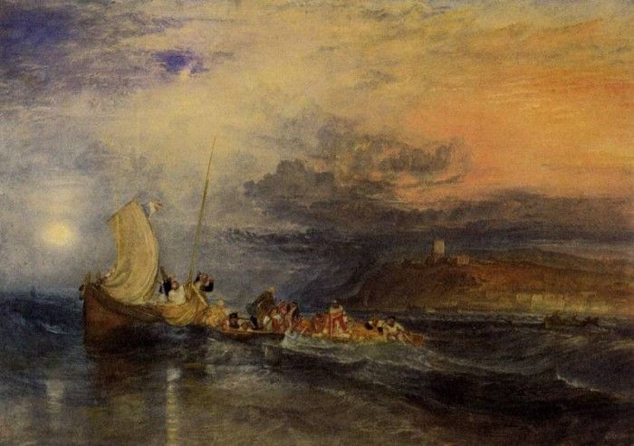 Turner Joseph Mallord William Folkestone from the Sea. ,   