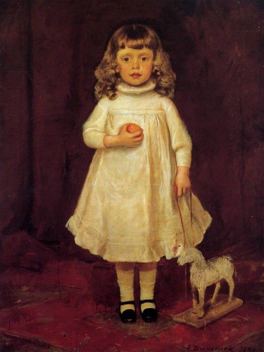 Duveneck Frank F. B. Duveneck as a Child. Duveneck, 