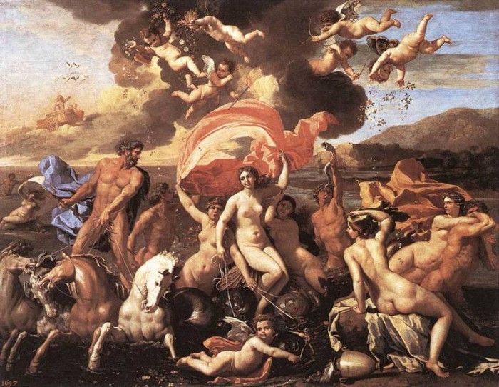 Poussin The Triumph of Neptune. , 