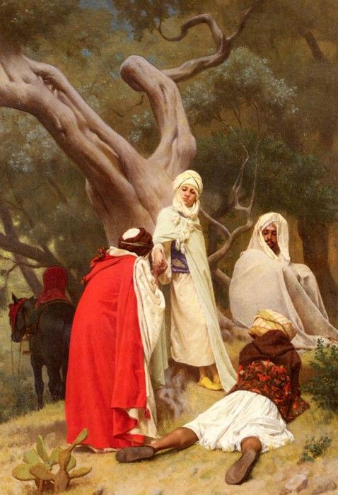 Boulanger Gustave Clarence Rodolphe Reception Of An Emir.    