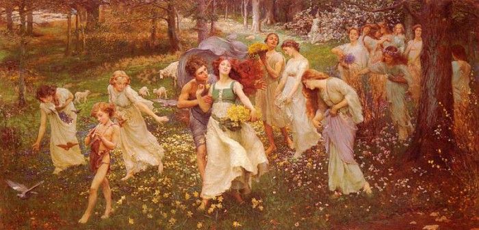 Ward Charles The Progress Of Spring. , 