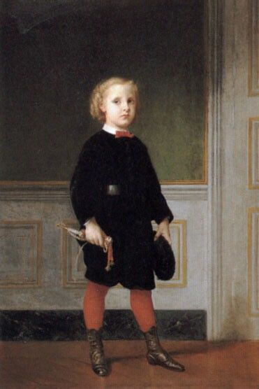 Portrait Of A Child. Роберт Тони Флери