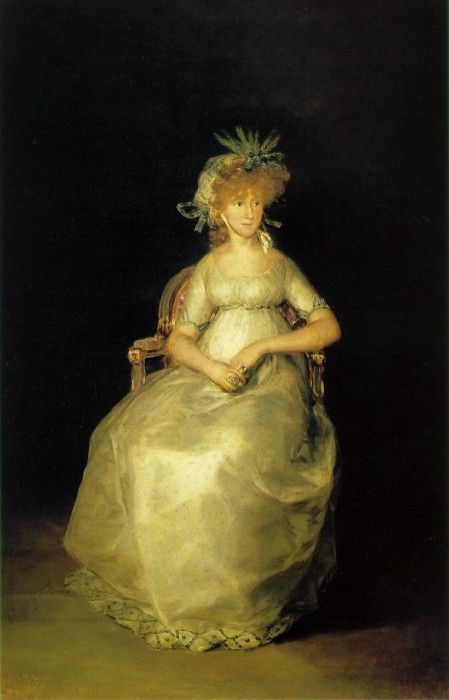 Goya - Countess Of Chinchon.   ,  