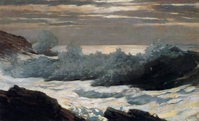 Homer Winslow Early Morning After a Storm at Sea. , 