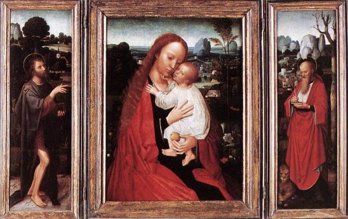 ISENBRANT Adriaen Triptych. Isenbrandt,  Ysenbrandt