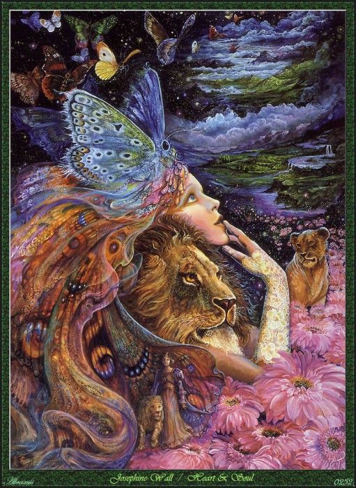 Josephine Wall - Heart & Soul (Abraxsis). , 