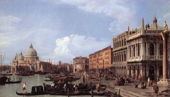 CANALETTO The Molo Looking West. 