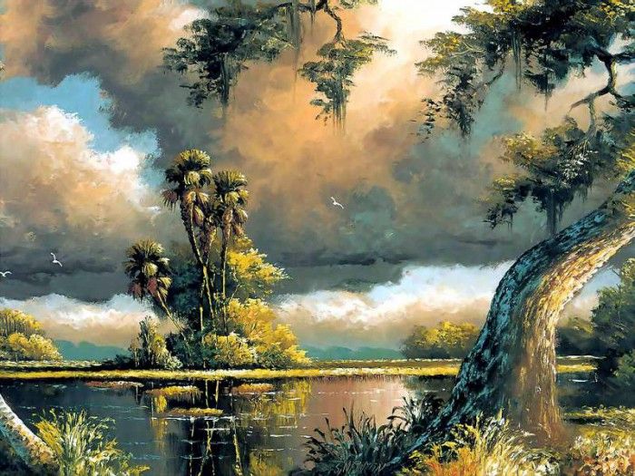 sam newton-illustrated landscapes csg045. , 