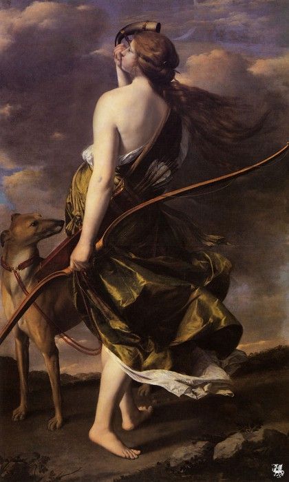 ma Orazio Gentileschi Diane. , 