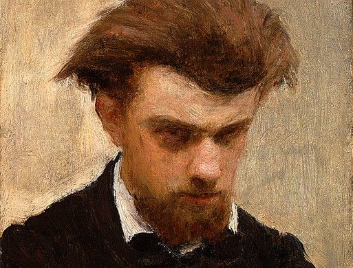 Fantin Latour Self Portrait 1861 detail2. -, ---