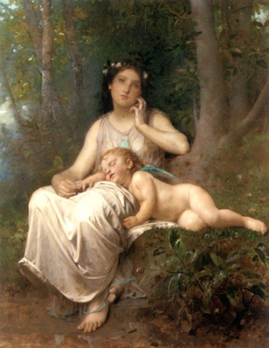 Perrault Leon Jean Basile Love and Innocence 1884. �����, ��� ���� ������