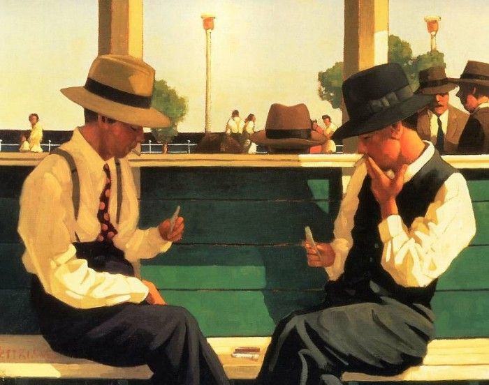 Jack Vettriano - The Duelists, De.  