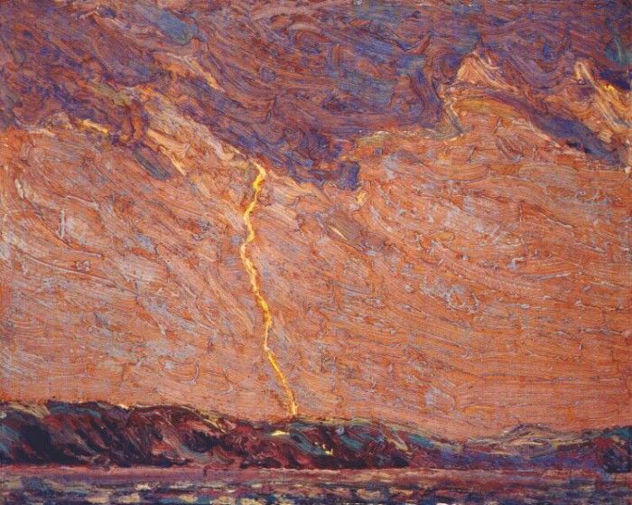 thomson lightning, canoe lake 1915. Thomson