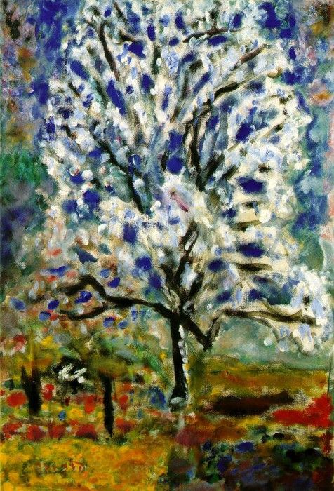 Bonnard Lamandier en fleurs (The almond tree in blossom), 1. , 