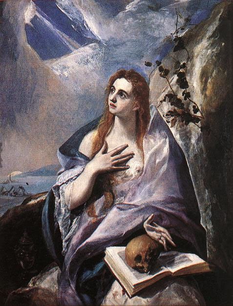 El Greco The Magdalene 1576 8. �����, ���-